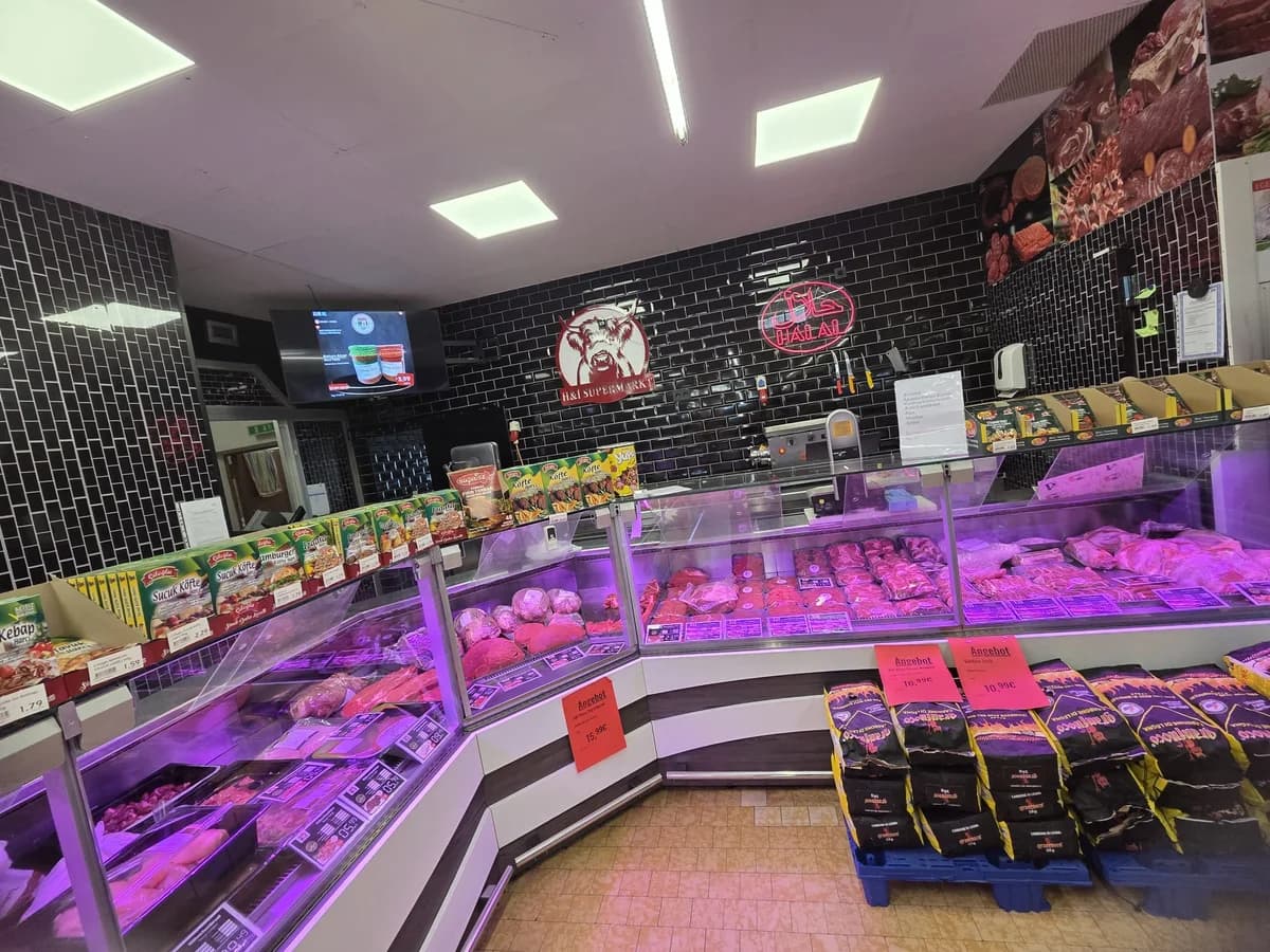 H&I Supermarkt Innenansicht
